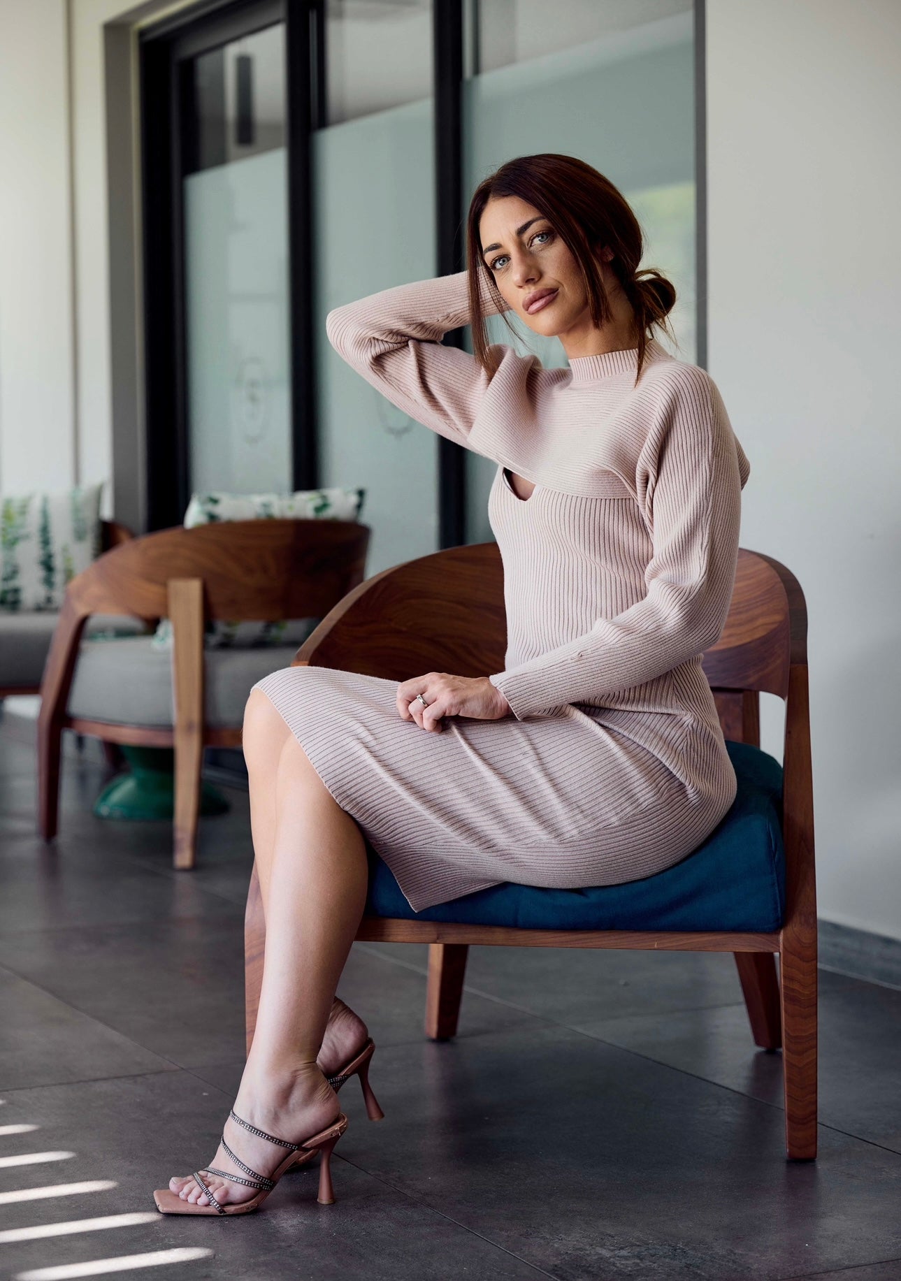 ROBE PULL BEIGE