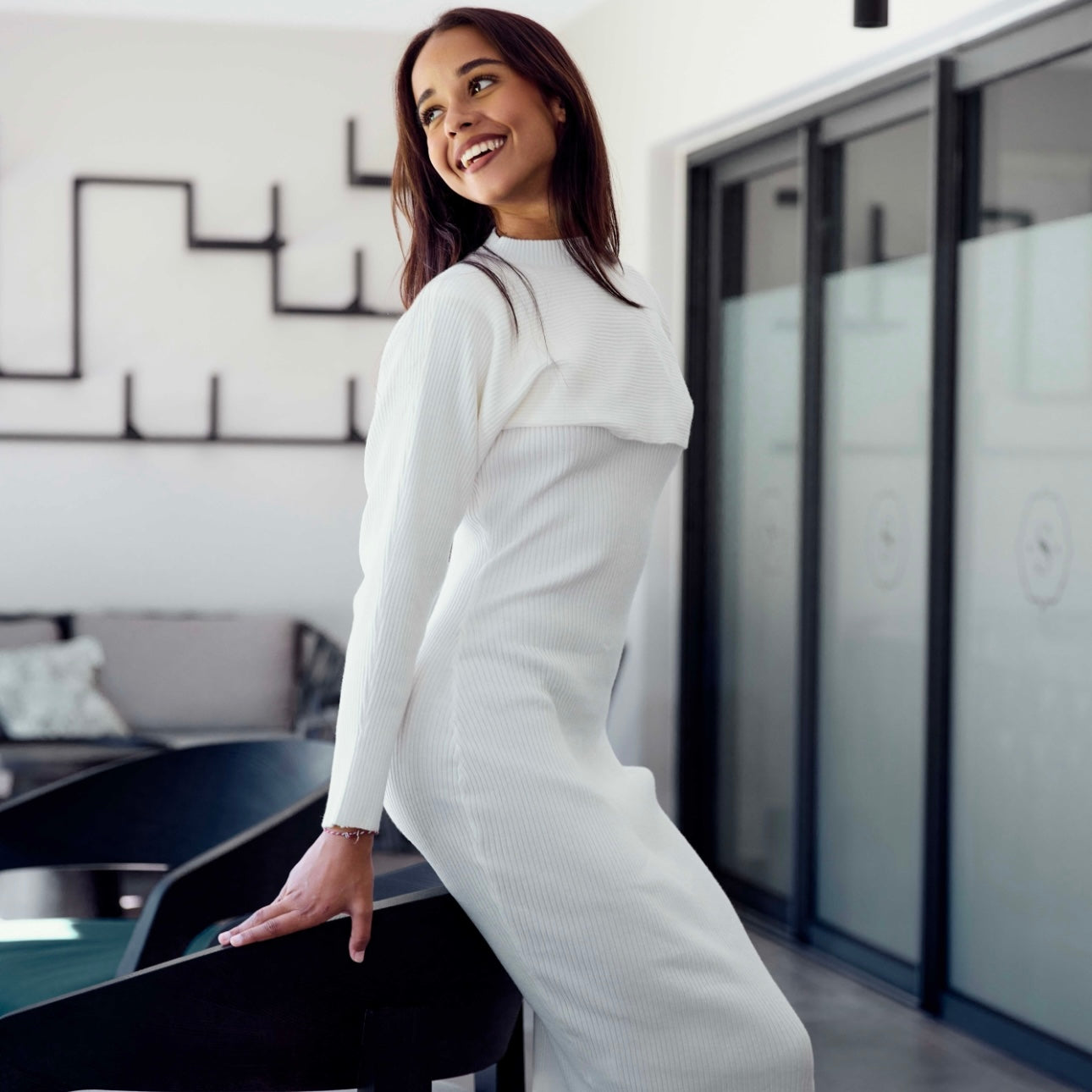 ROBE PULL WHITE