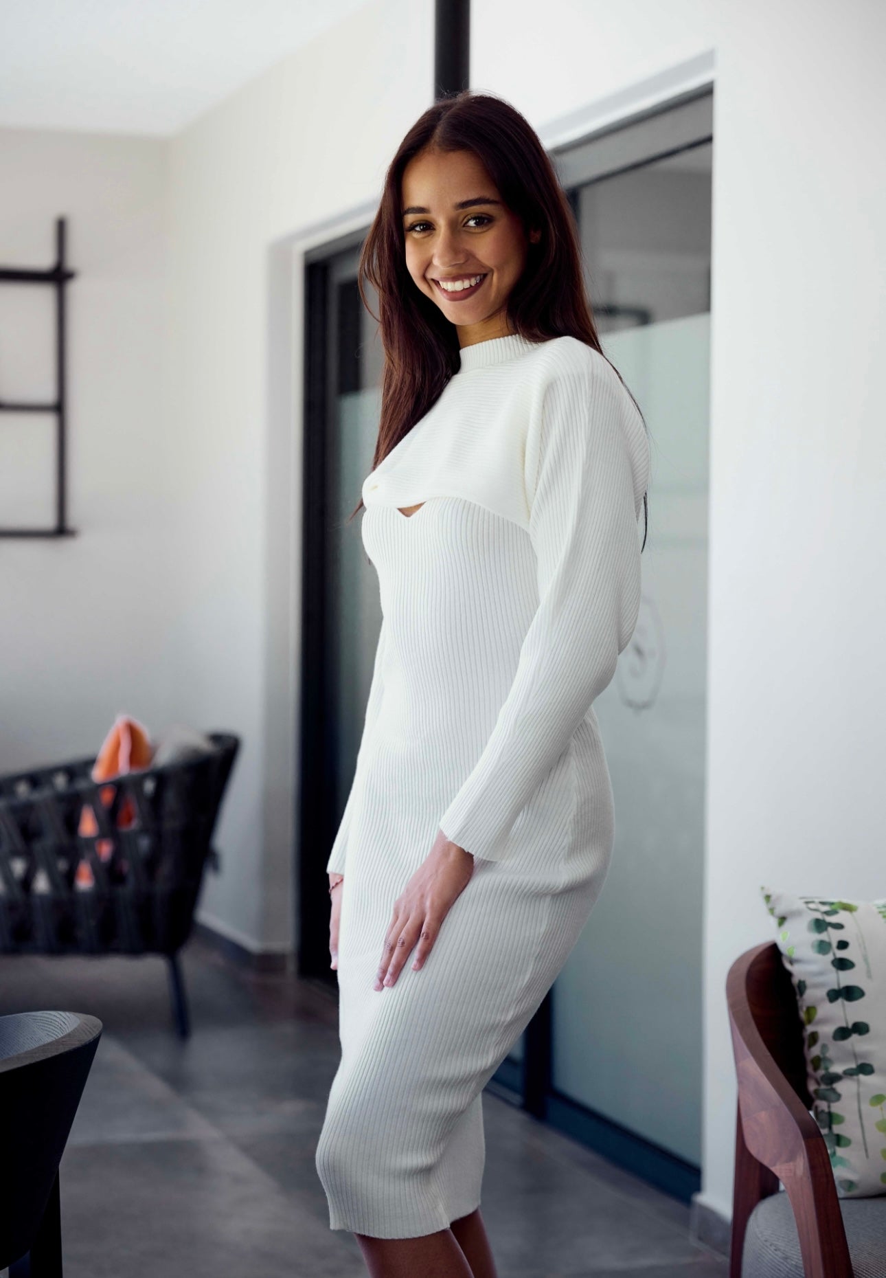 ROBE PULL WHITE