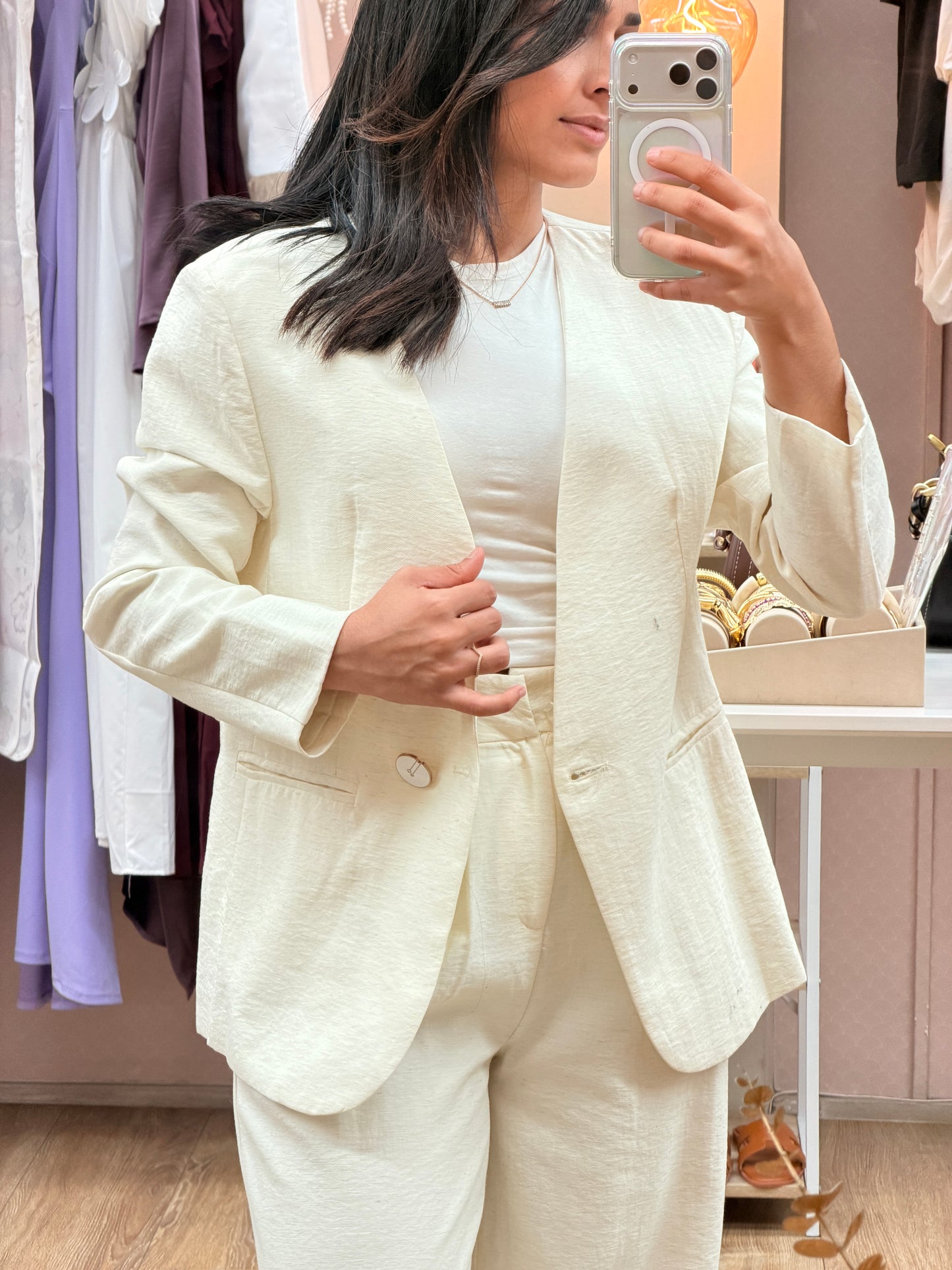 ENSEMBLE BLAZER LIN