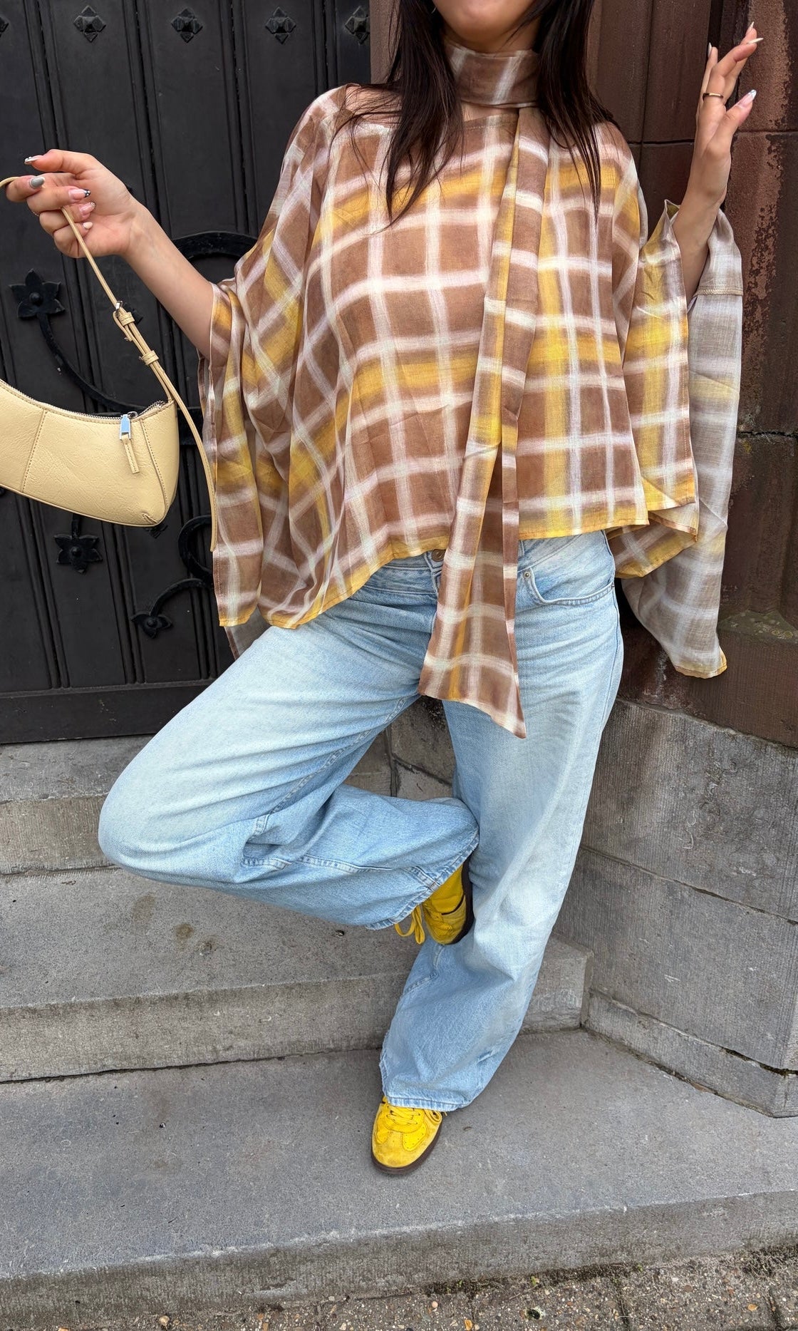 BLOUSE PONCHO ÉMILE (précommande)