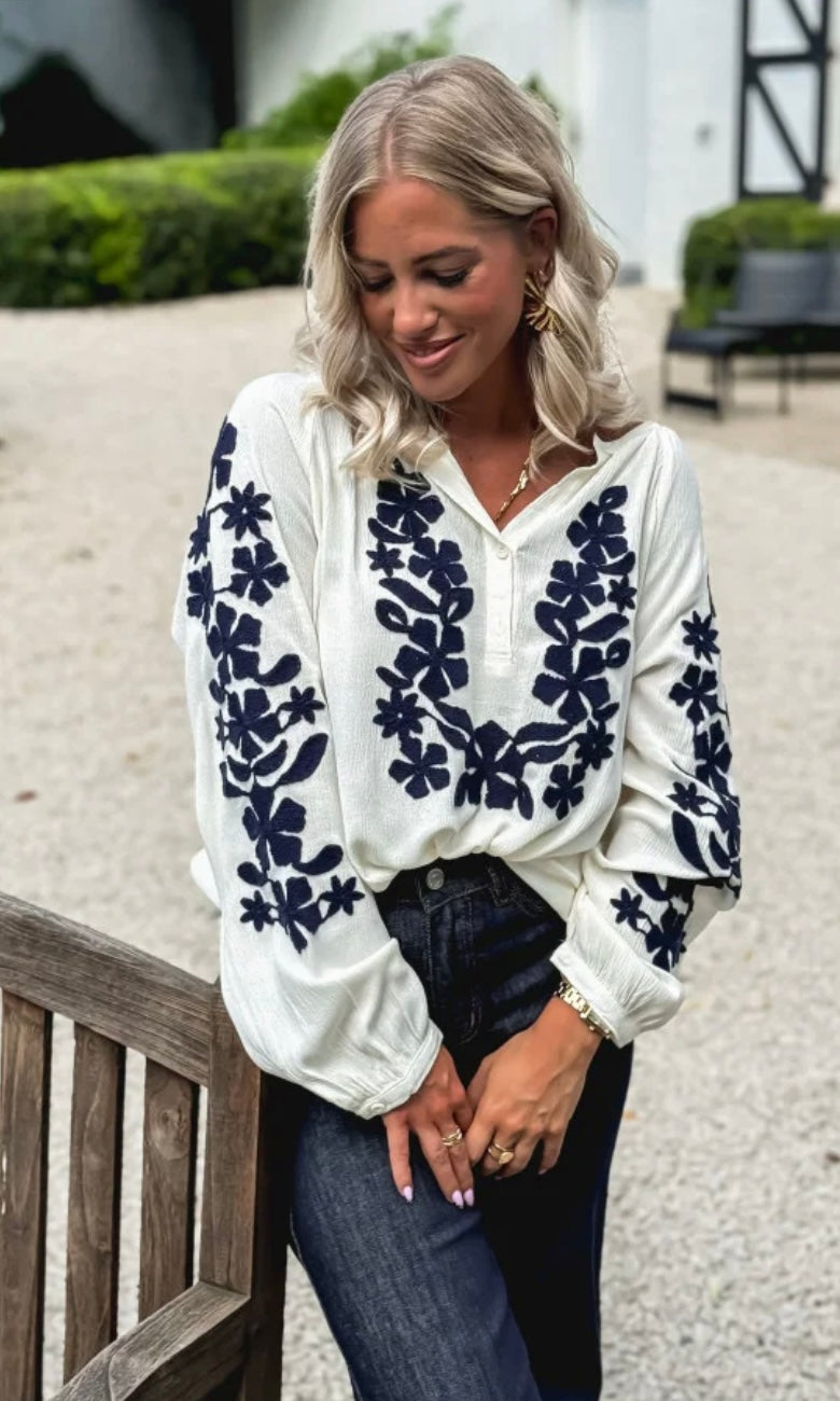 BLOUSE FLORA