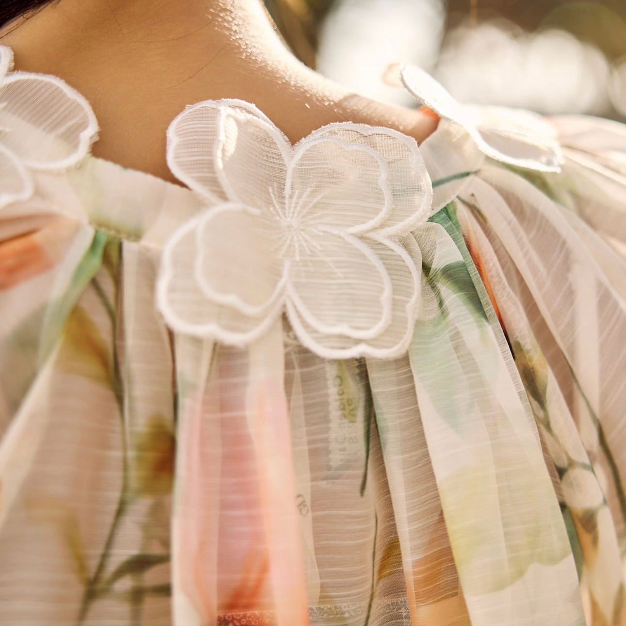 BLOUSE VOILE DE FLEUR