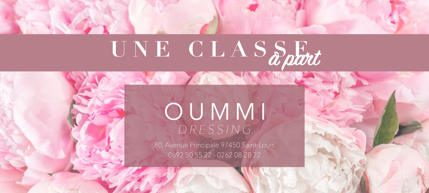 Chèque cadeau Oummi Dressing