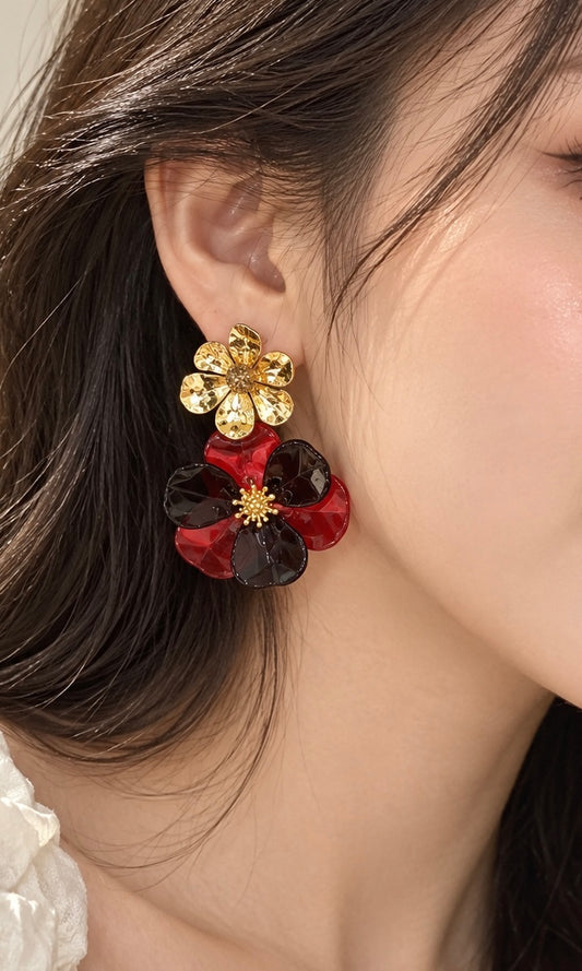 BOUCLE D’OREILLE FLEUR