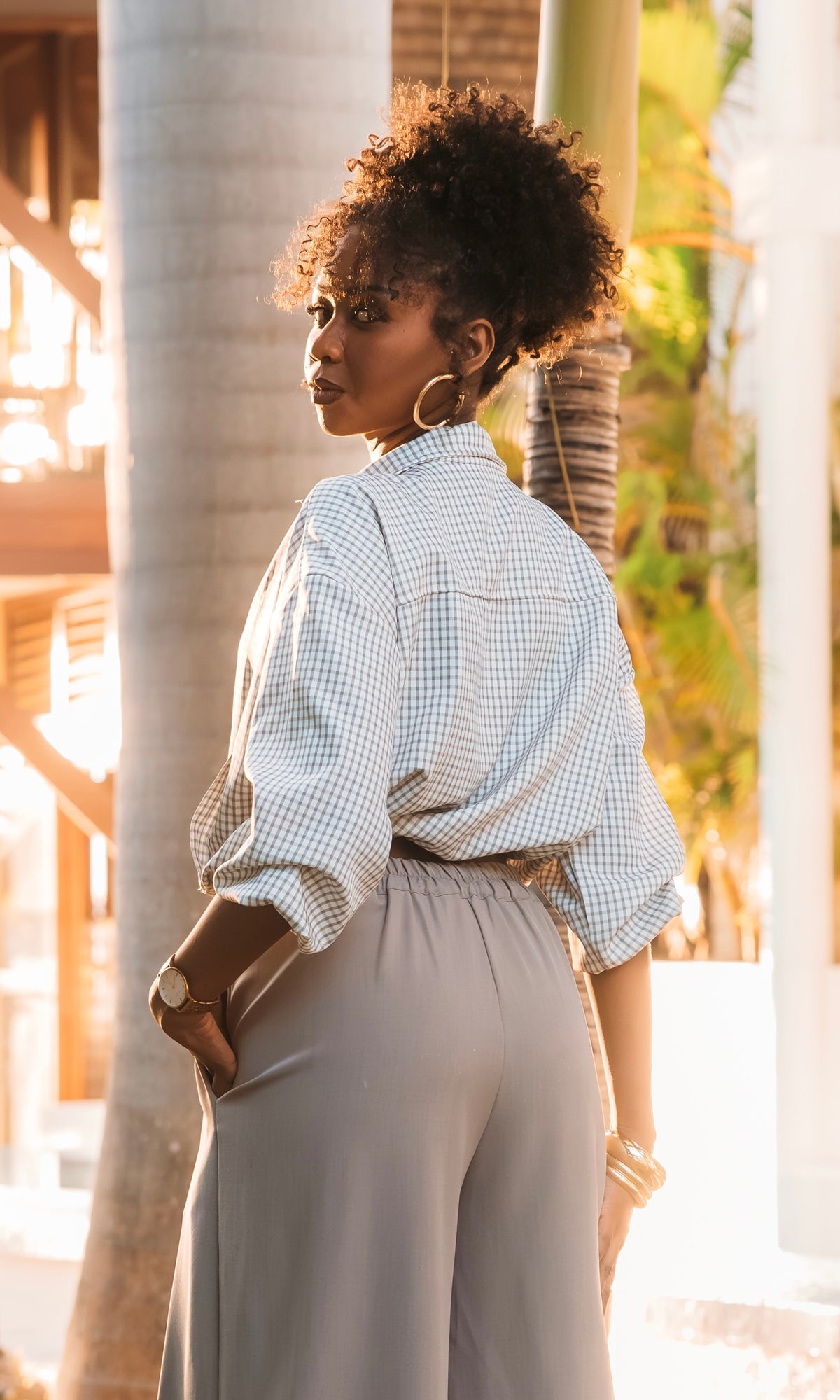 GINGHAM JACKET