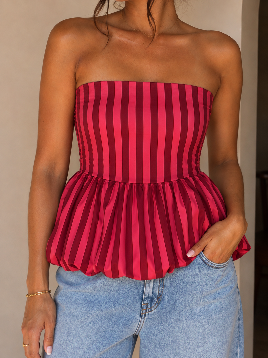 BUSTIER ARLEQUIN