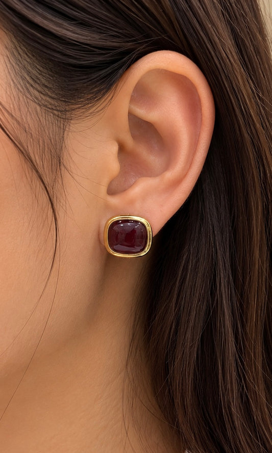 BOUCLE D’OREILLE RUBY