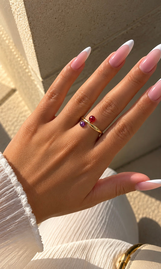 BAGUE ROUGE