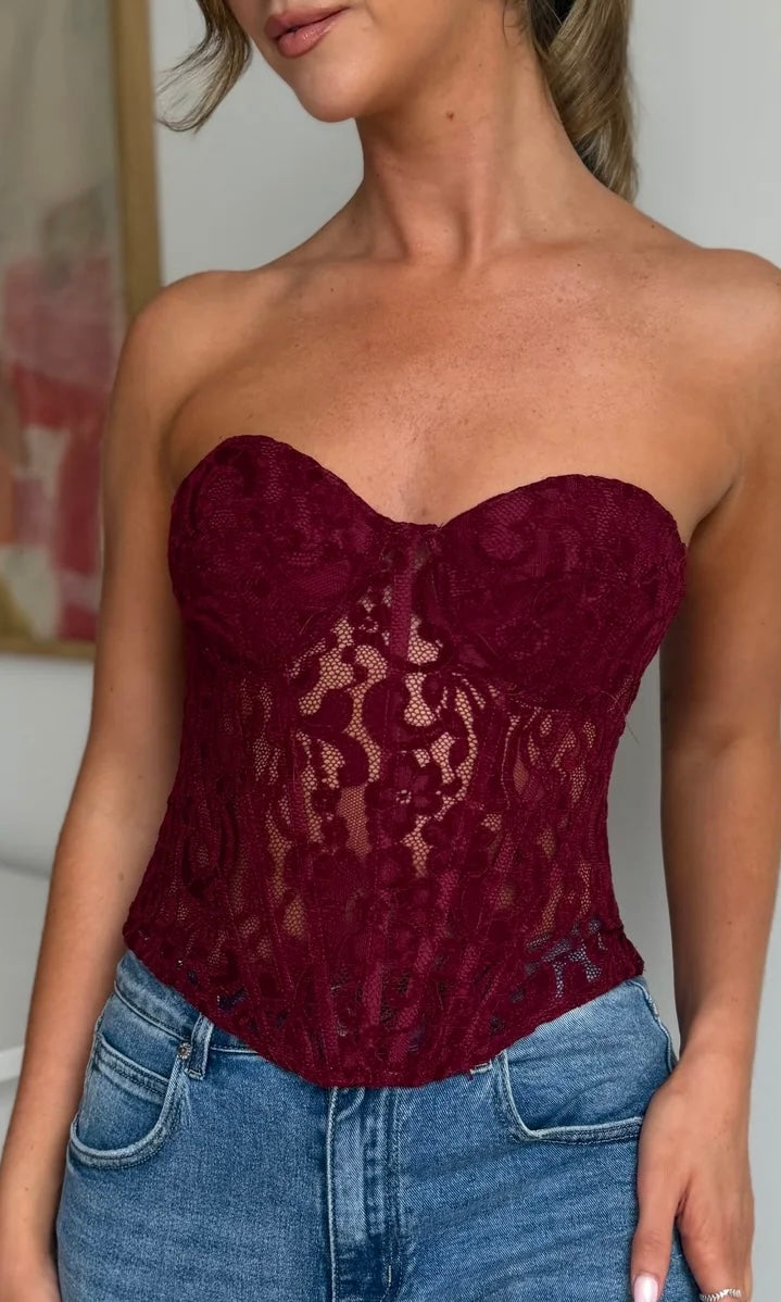 CORSET DENTELLE (précommande)