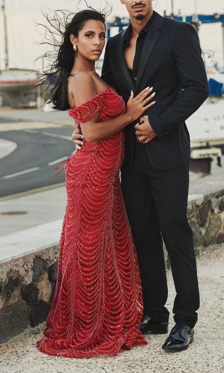 ROBE MAJESTÉ ROUGE