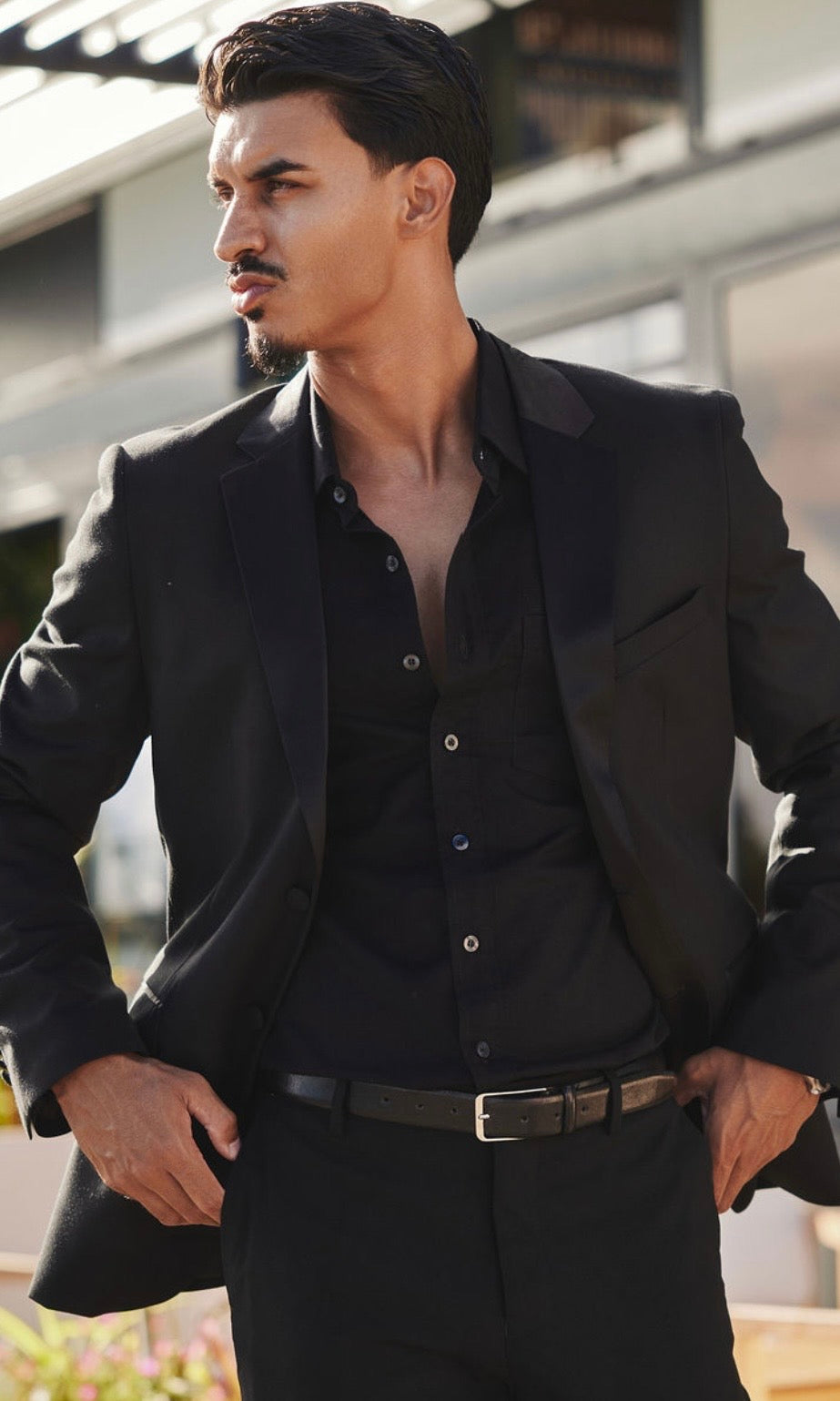 CHEMISE GRAND NOIR