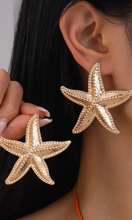 BOUCLE D’OREILLE ÉTOILE DE MER