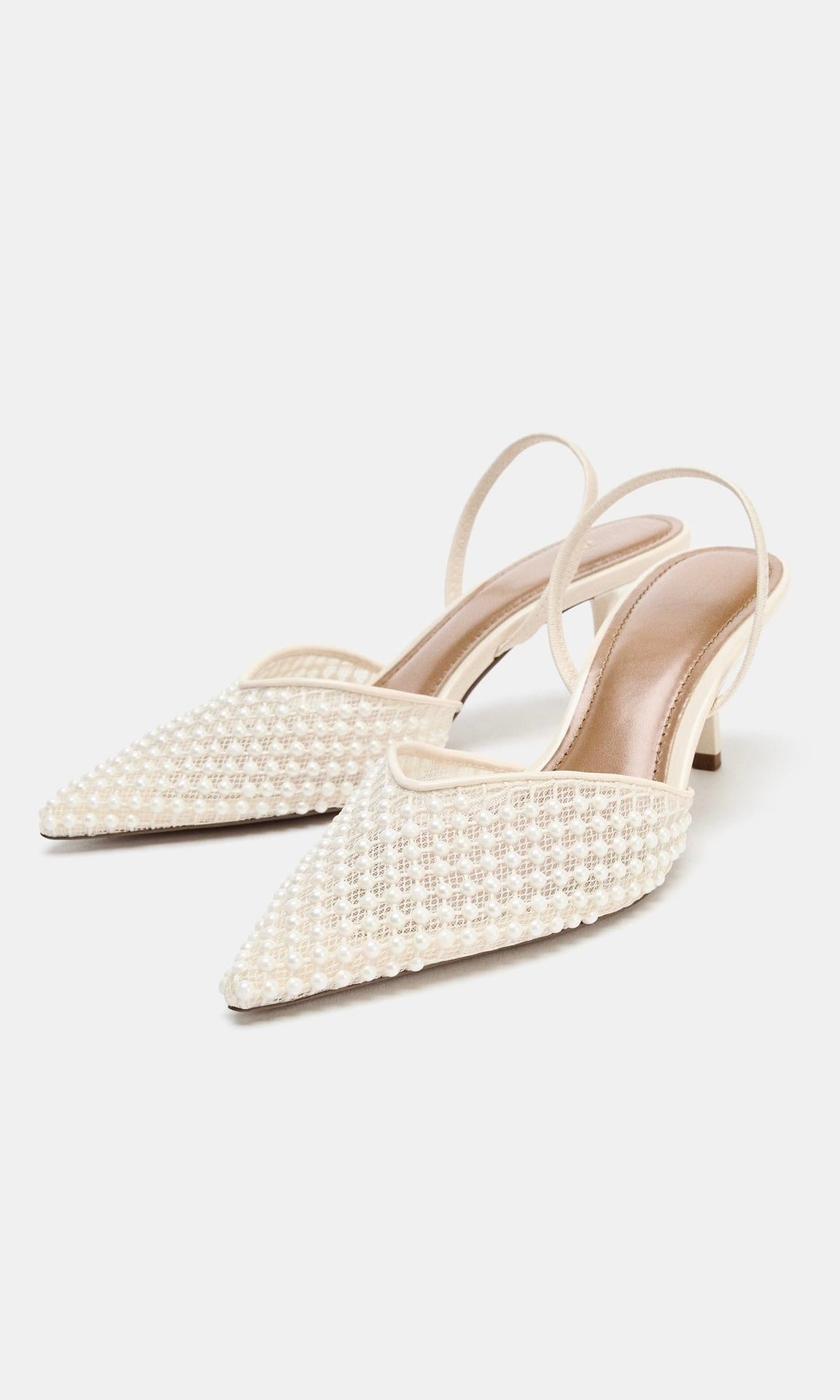 ESCARPINS PERLE