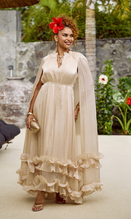 ROBE NYMPHE DORÉE