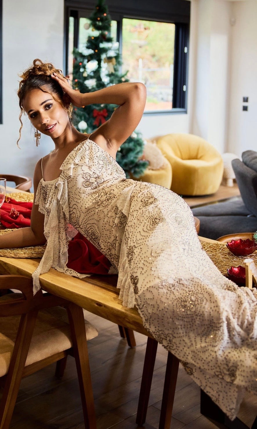 ROBE MINUIT DORÉ