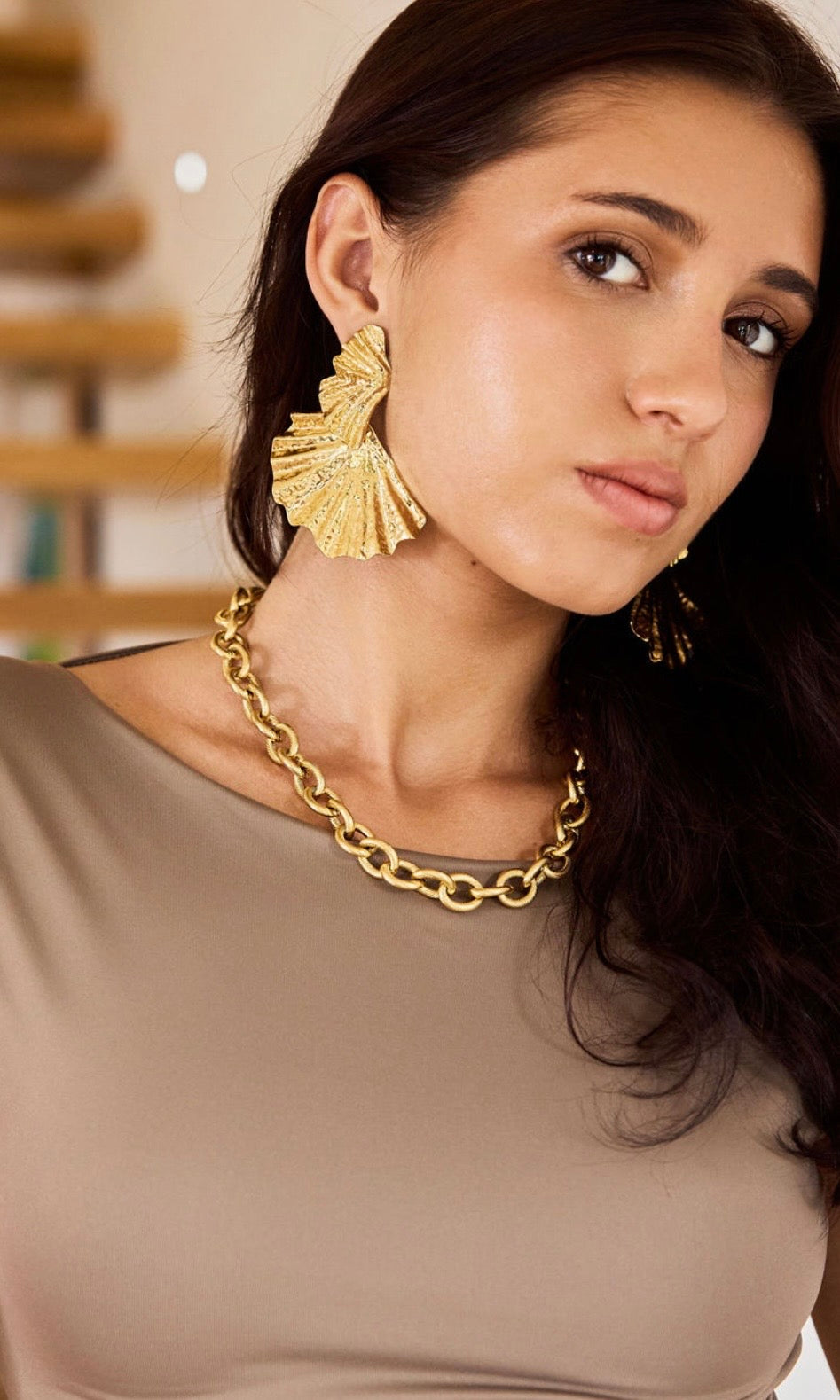 BOUCLE D’OREILLE TIANA